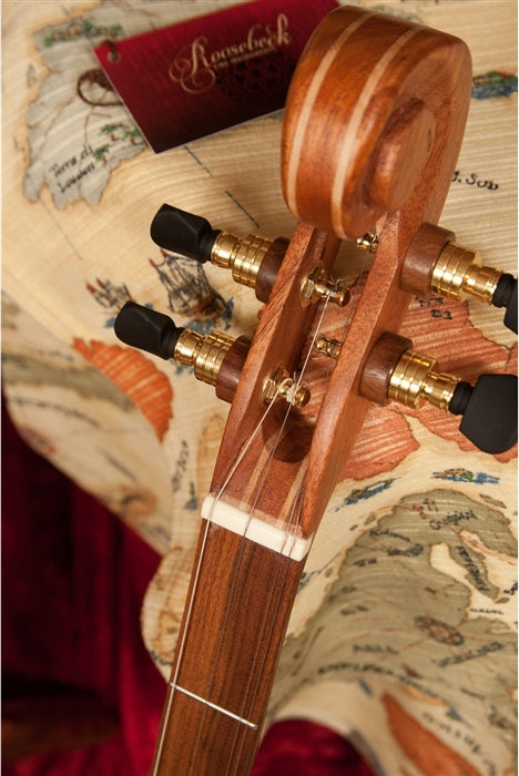 Upgraded banjo style tuners. Roosebeck Deluxe Wildwood Stick Dulcimer