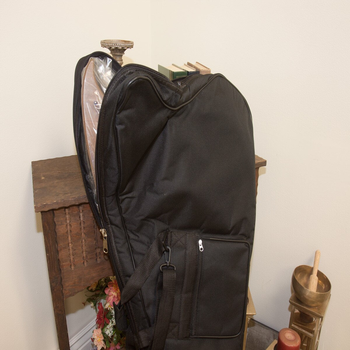 Roosebeck 29 String Gothic Harp & Padded Gig Bag (Walnut, Extra String Set)