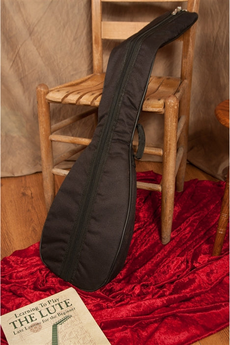 Roosebeck 8-Course Travel Lute, Padded Gig Bag & Extra String Set (Sheesham Body, Spruce Soundboard)