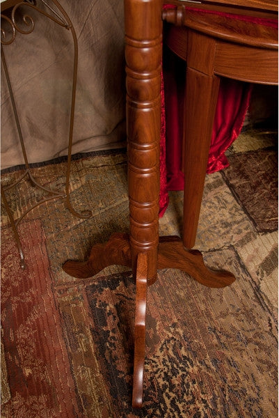 Roosebeck Colonial Sheesham Music Stand, Single Tray