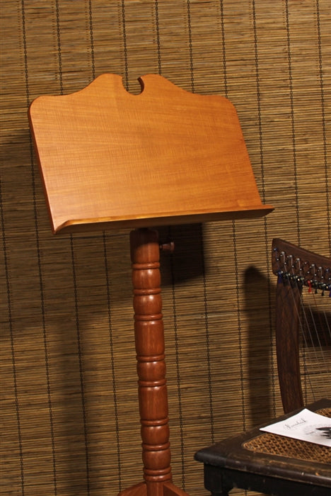 Roosebeck Boston Music Stand, Red Cedar, Single Tray