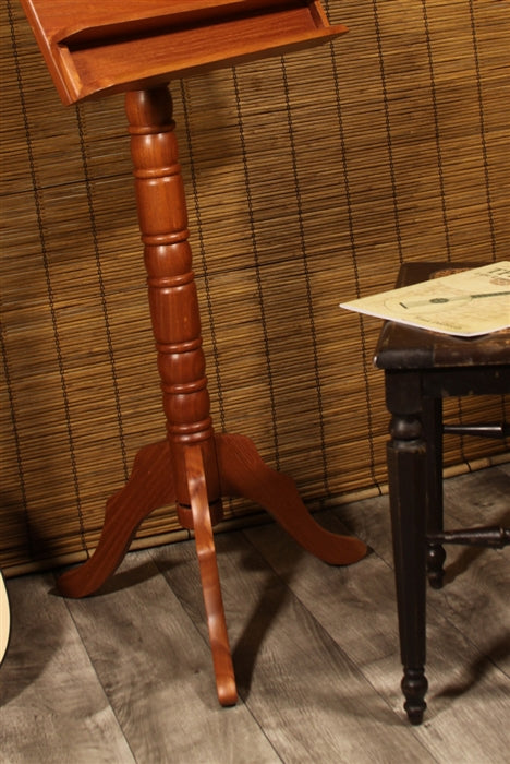 Roosebeck Colonial Red Cedar Music Stand, Double Shelf