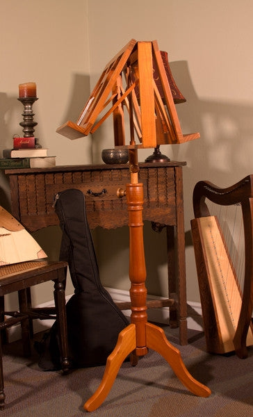 EMS Regency Red Cedar Music Stand, Double Shelf