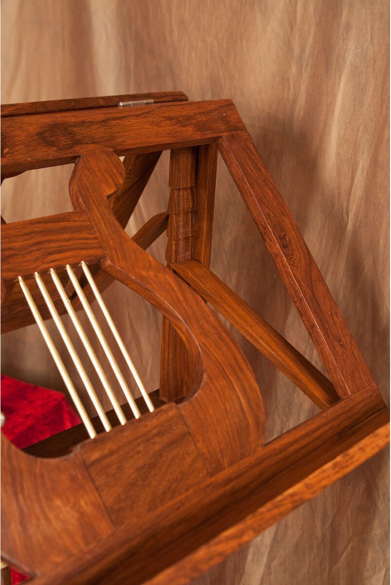 Roosebeck Regency Double Tray Music Stand, Sheesham