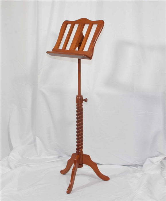 Roosebeck Red Cedar Spiral Music Stand