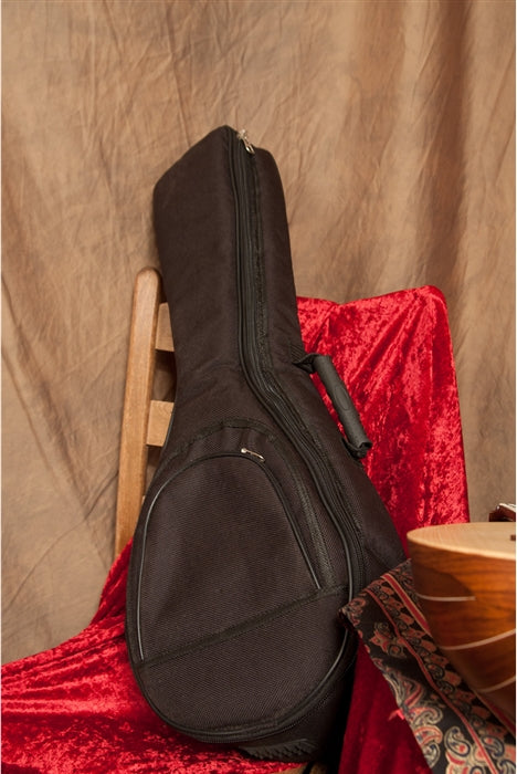 Roosebeck Baritone Baroque Ukulele (Bowl Back, Friction Tuners, Padded Nylon Case)