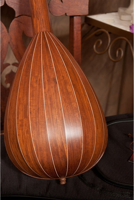 Roosebeck Concert Baroq-ulele, Padded Nylon Case, Rosewood, Tuners