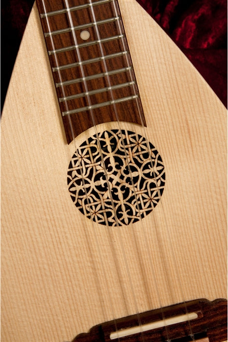 Roosebeck Concert Baroq-ulele, Padded Nylon Case, Rosewood, Tuners
