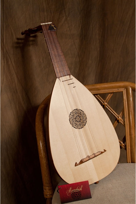 Roosebeck Baroque Tenor Lute Ukulele, (Variegated, Sheesham & Lacewood)