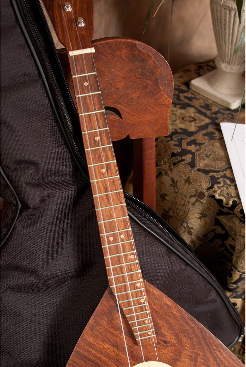 Roosebeck Balalaika (Rosewood & Lacewood Variegated) Padded Nylon Gig Bag