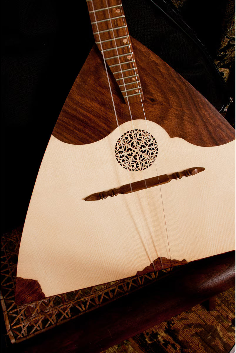 Roosebeck Balalaika (Rosewood & Lacewood Variegated) Padded Nylon Gig Bag