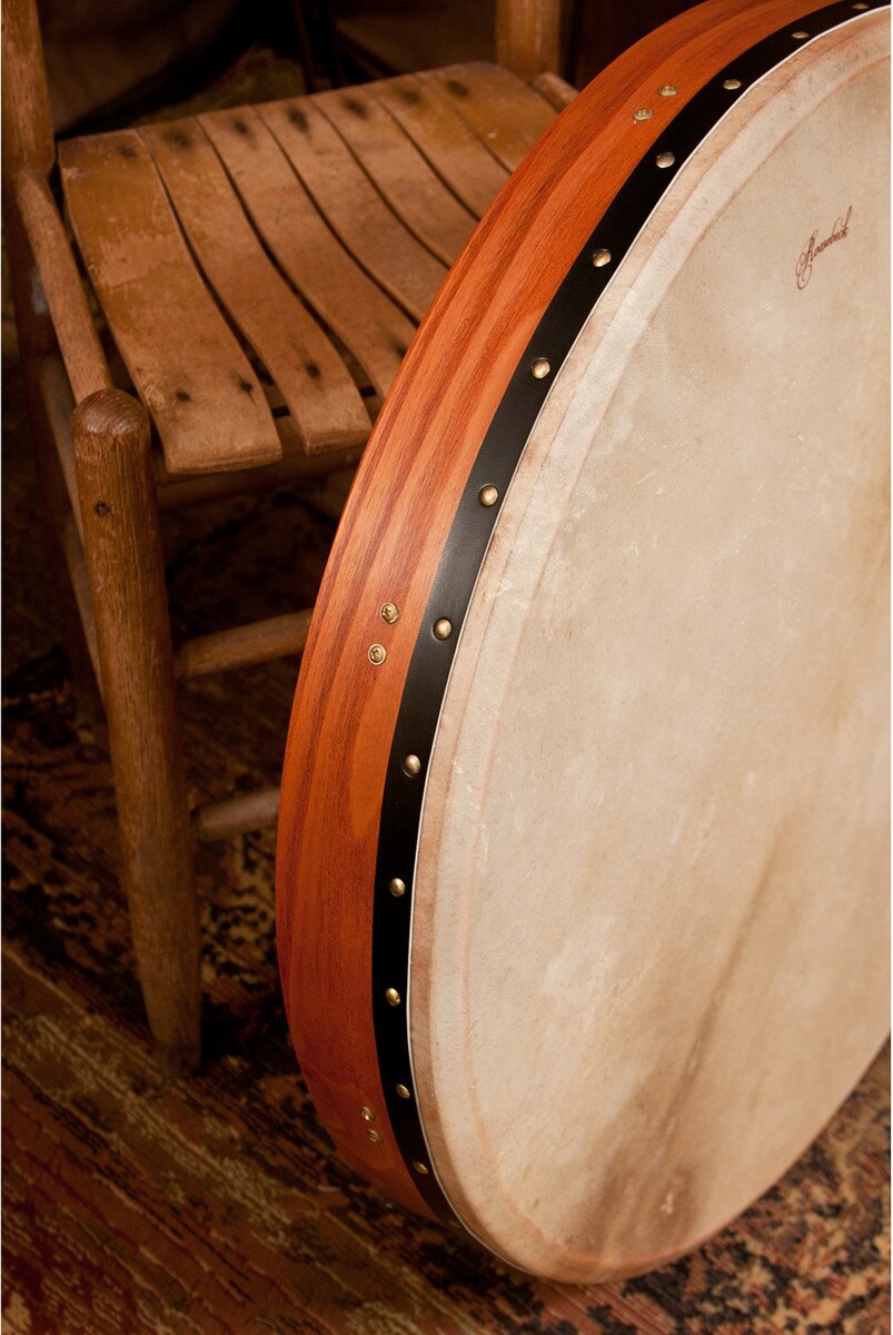 Deep Sound! Roosebeck 26" Cedar Bodhran (Authentic Goatskin Head, Inside Tunable, Crossbar)