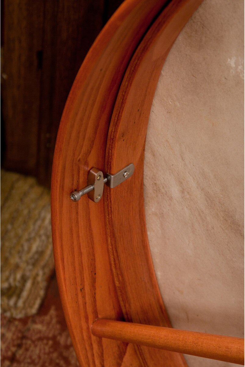 Deep Sound! Roosebeck 26" Cedar Bodhran (Authentic Goatskin Head, Inside Tunable, Crossbar)