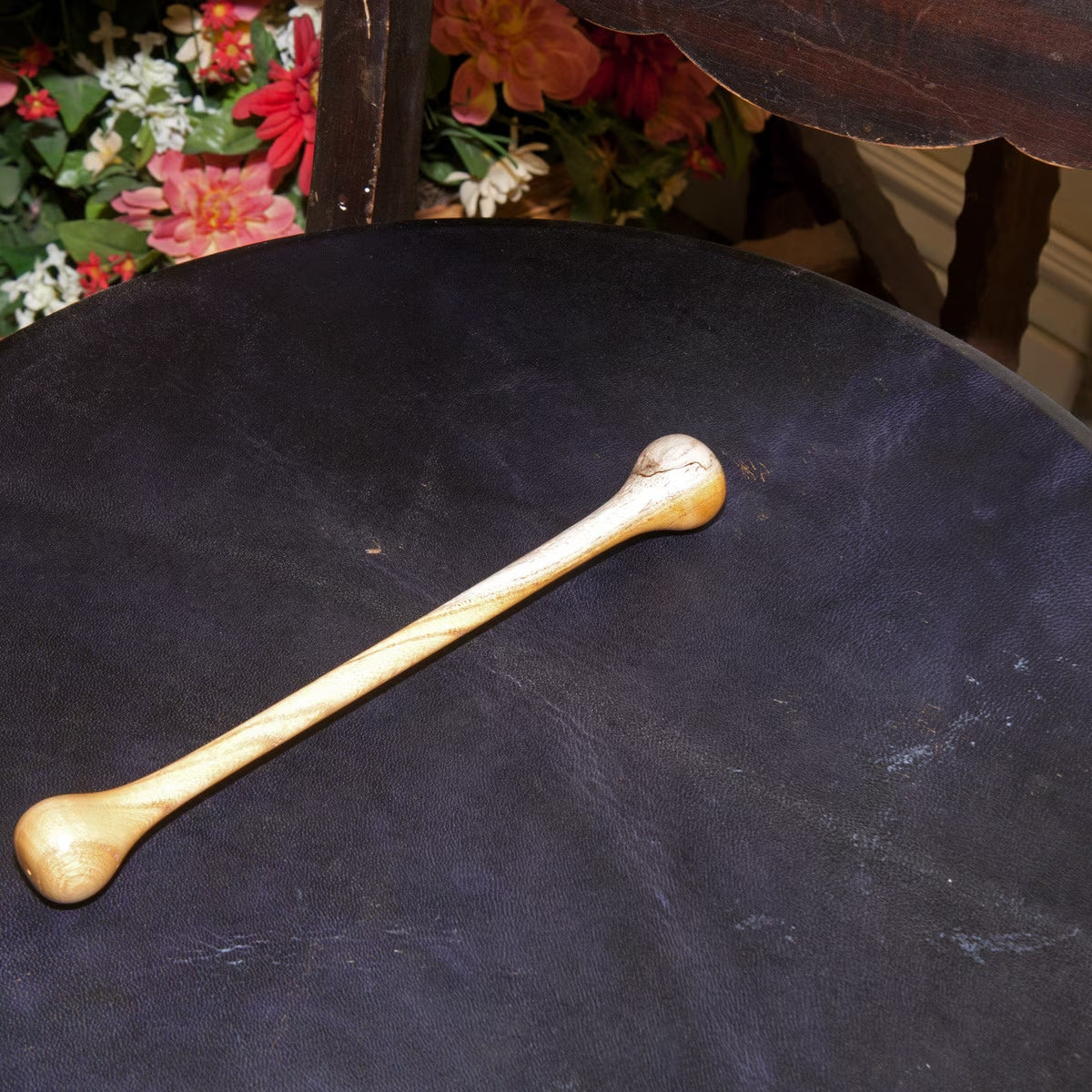 Roosebeck 18" Cedar Irish Bodhran & Gig Bag (Black Goatskin Head, Inside Tunable, Crossbar) (Copy)