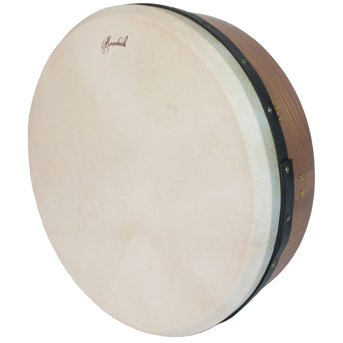 Roosebeck Performance Cedar Bodhran (18" x 5", TREATED Goatskin Head)