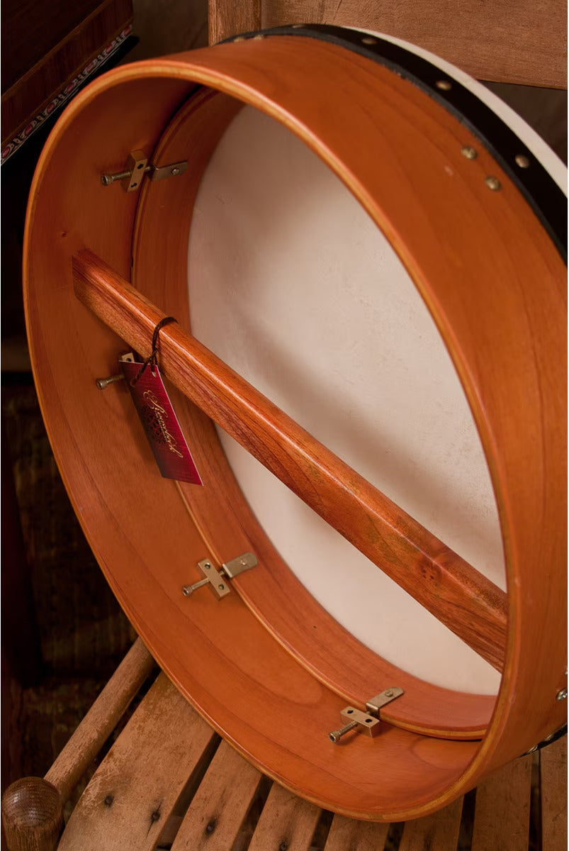 Roosebeck Performance Cedar Bodhran (18" x 5", TREATED Goatskin Head)