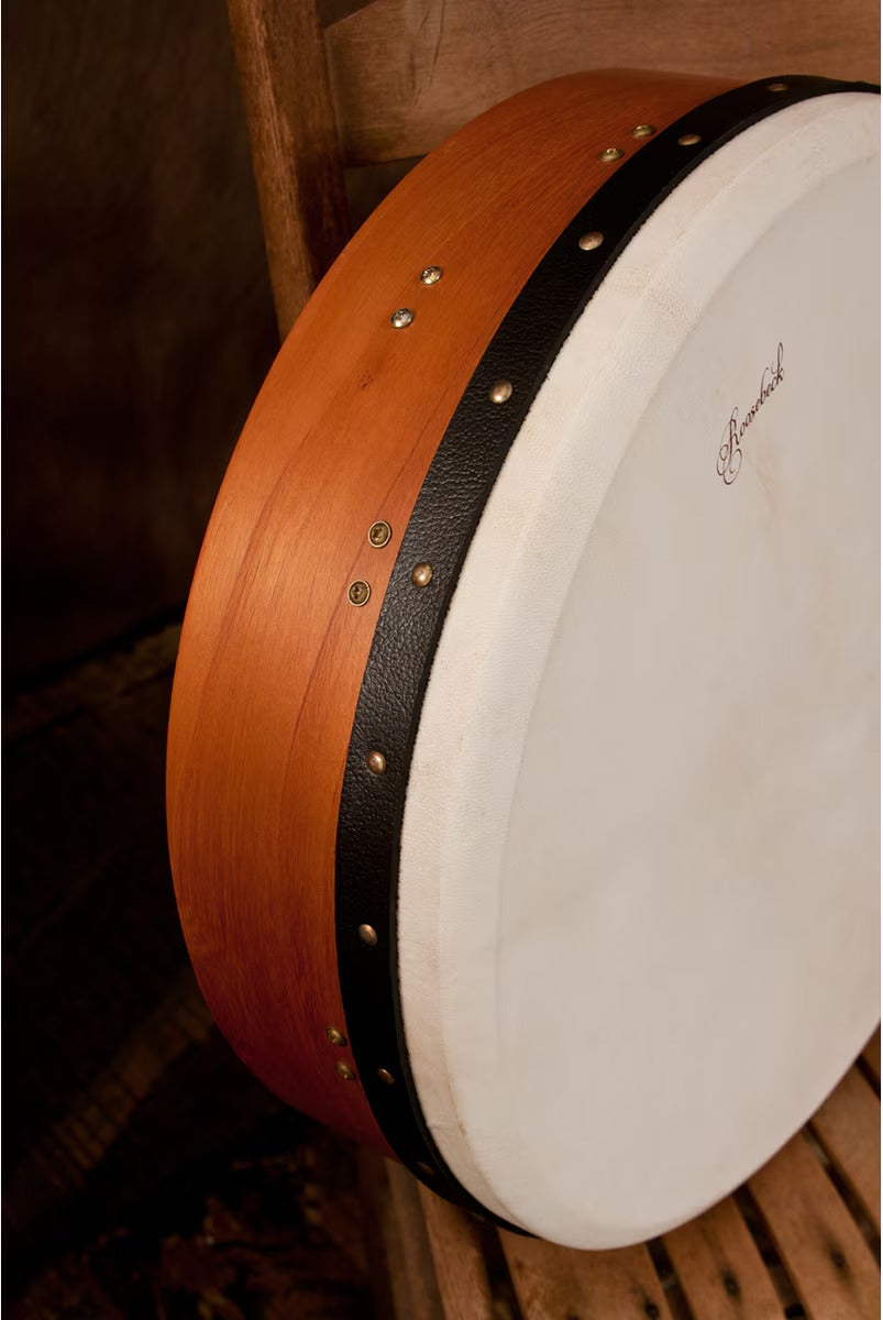 Roosebeck Performance Cedar Bodhran (18" x 5", TREATED Goatskin Head)