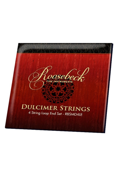 Roosebeck "Grace" Mountain Dulcimer, 4 String, F-Scrolls, Walnut