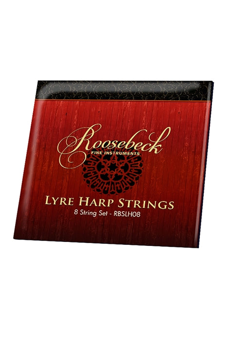 Lyre Harp, 8-String, Lacewood & Sheesham