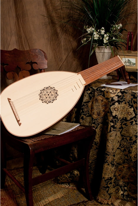 Roosebeck Deluxe 8-Course Lute, Canadian Spruce