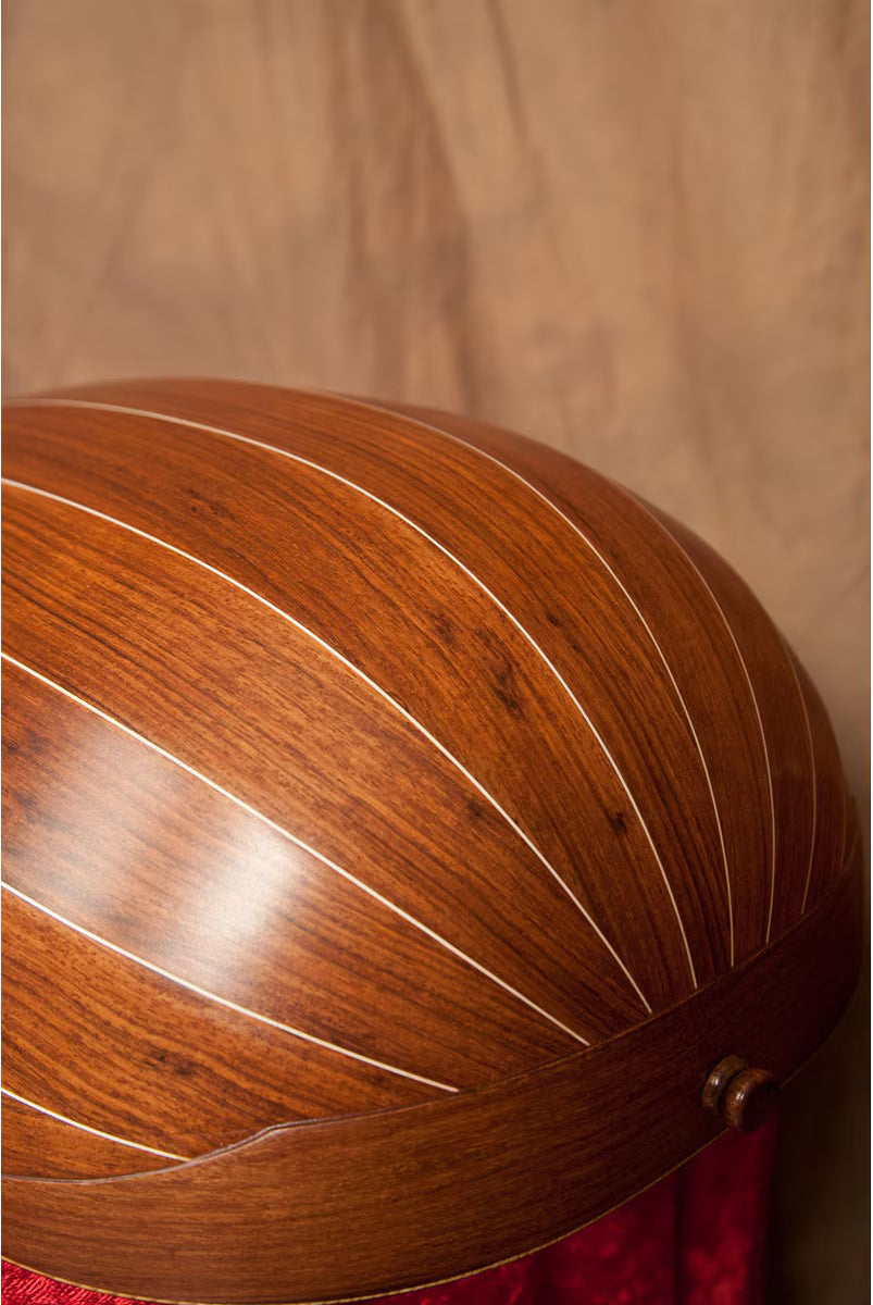 Roosebeck 7-Course Travel Lute (Rosewood Body, Spruce Soundboard) Padded Gig Bag.