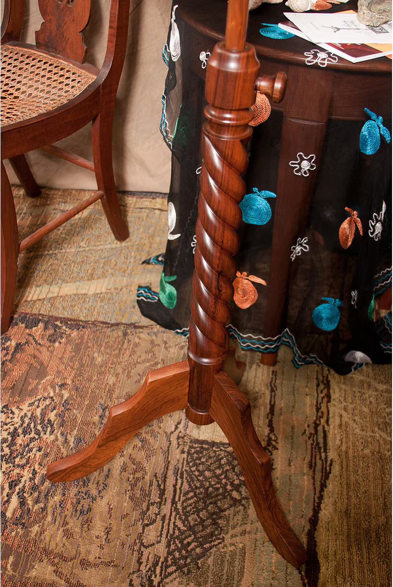 Roosebeck Wood Spiral Music Stand (Solid Rosewood)