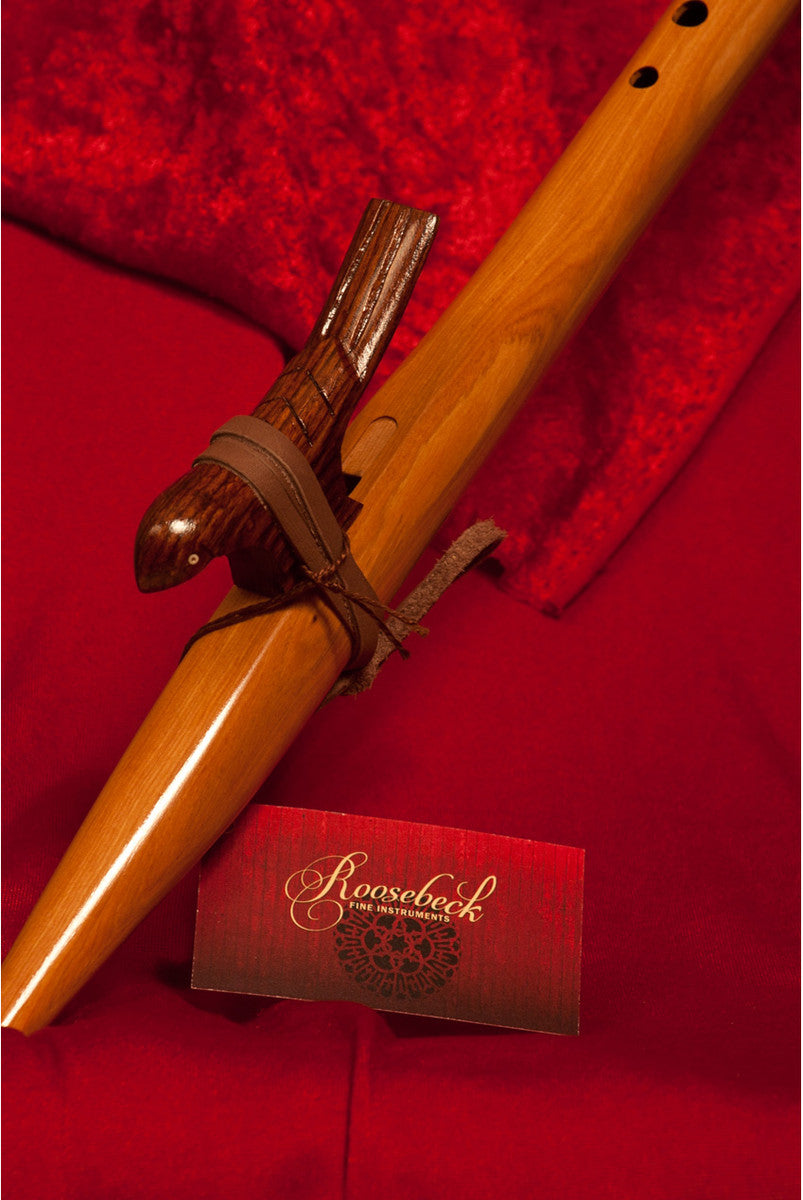 Roosebeck 22 Inch Native American Flute, Satin Wood