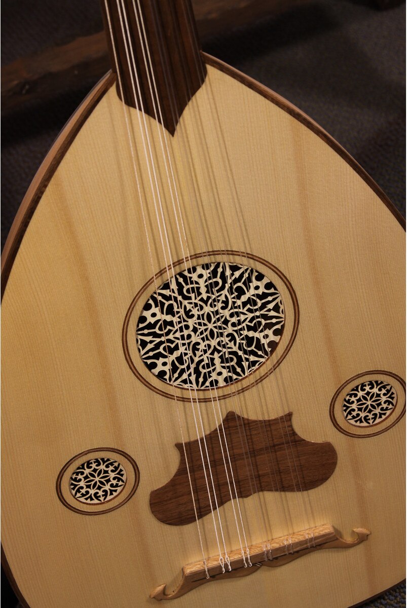 Roosebeck Premium Turkish Oud (Walnut & Lacewood, Spruce Soundboard, Gig Bag, Extra String Set)