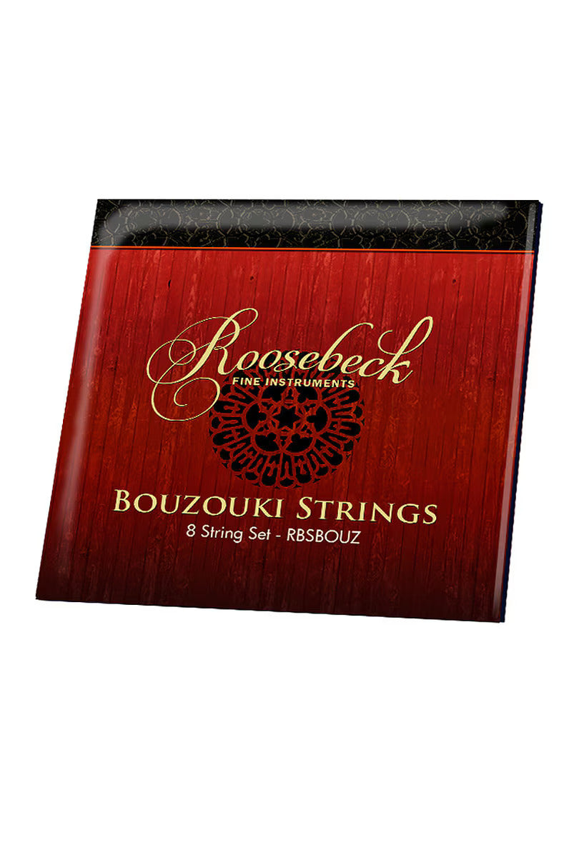 Roosebeck Greek Bouzouki (4 Course, Spruce Soundboard, Padded Gig Bag, Extra String Set)