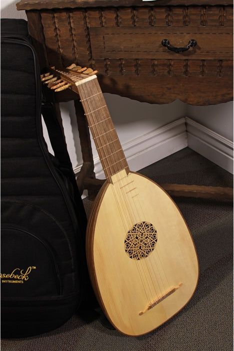 Roosebeck Deluxe 6-Course Lute, Walnut & Canadian Spruce